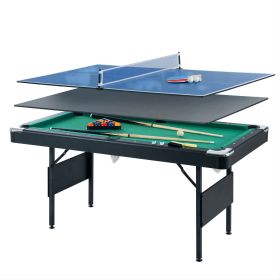 3 in1 Multi-functional  Billiard/Pool Table, Table Tennis, Game Table