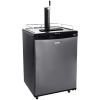 VEVOR Beer Kegerator, Single Tap Draft Beer Dispenser, Full Size Keg Refrigerator With Shelves, CO2 Cylinder, Drip Tray & Rail, 32Â°F- 75.2Â°F Tempera