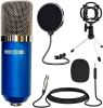 5 CORE XLR Microphone Condenser Mic for Computer Gaming, Podcast W/Tripod Stand Kit for Streaming, Recording, Vocals, Voice