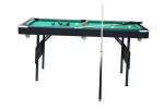 Portable 5.5Ft Billiard/Pool Table