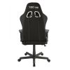 Techni Sport TS-F44 Fabric Ergonomic High Back Racer Style PC Gaming Chair, Black