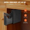 VEVOR Mounted Gun Safe for Pistols, Biometric Gun Safe with Three Quick Access Ways of Fingerprints, Passwords and Keys