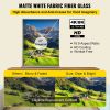 VEVOR Manual Pull Up Projector Screen 70inch 16:9 Projector Screen Free Standing 4K/8K