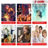 5 Core Audio Mixer 8 Channel DJ Sound Board w Bluetooth USB PC Recording Professional PA Analog Mixing Console For Karaoke Singing Music Podcast Conso