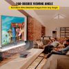 VEVOR Manual Pull Up Projector Screen 70inch 16:9 Projector Screen Free Standing 4K/8K