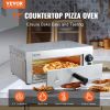 VEVOR Electric Countertop Pizza Oven 12-inch, 1500W Commercial Pizza Oven with Adjustable Temp, 0-60 Minutes Timer, 360Â° Uniform Baking Pizza Maker &