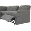 104'' Power Recliner Corner Sofa Home Theater Reclining Sofa Sectional Couches with Storage Box, Cup Holders
