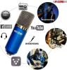 5 CORE XLR Microphone Condenser Mic for Computer Gaming, Podcast W/Tripod Stand Kit for Streaming, Recording, Vocals, Voice