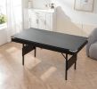 5.5 Ft Portable Billiard Table, 3-in-1 Foldable Billiard/Pool Table, Tennis Table, and Dining Table with Safety Anti Collapse Locks Legs for Adults