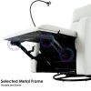 Rocking Recliner Chair,360 Degree Swivel Nursery Rocking Chair,Glider Chair,Modern Small Rocking Swivel Recliner Chair for Bedroom