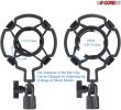 5 CORE XLR Microphone Condenser Mic for Computer Gaming, Podcast W/Tripod Stand Kit for Streaming, Recording, Vocals, Voice