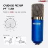 5 CORE XLR Microphone Condenser Mic for Computer Gaming, Podcast W/Tripod Stand Kit for Streaming, Recording, Vocals, Voice