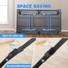 Billiards Table,Portable Pool Table, Includes Full Set of Balls, 2 Cue Sticks, Chalk, and Felt Brush,Folding Pool Table,Simple Assembly Needed