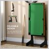 Soozier 38" Foldable Billiards Tabletop Game, Pool Table Set, Fun for the Whole Family with Easy Folding for Storage, Balls, Cues, Chalk