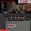 5 Core Guitar Amp 20W Amplifier For Electric Bass Acoustic Practice Amp Small Portable Mini Amplificador Para Bajo with Built in Effects - GA 20 BLK