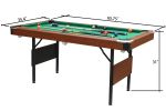 5.5 Ft Billiards/Pool Game Table