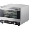 VEVOR Commercial Convection Oven, 21L/19Qt, Quarter-Size Conventional Oven Countertop, 1440W 3-Tier Toaster w/ Front Glass Door, Electric Baking Oven