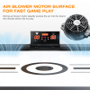 Air Hockey Table, 72" Indoor Hockey Table, LED Sports Hockey Game with 2 Pucks, 2 Pushers, and Electronic Score System