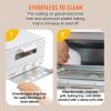 VEVOR Steam Oven Toaster, 12L Countertop Convection Oven, 1300W 5 In 1 Steam Toaster Oven, 7 Cooking Modes Air Fryer Convection Oven Combo with Baking