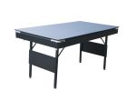 5.5 Ft Portable Billiard Table, 3-in-1 Foldable Billiard/Pool Table, Tennis Table, and Dining Table with Safety Anti Collapse Locks Legs for Adults