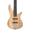 Glarry GIB Electric 5 String Bass Guitar Full Size Bag Strap Pick Connector Wrench Tool Burlywood