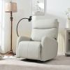 Rocking Recliner Chair,360 Degree Swivel Nursery Rocking Chair,Glider Chair,Modern Small Rocking Swivel Recliner Chair for Bedroom